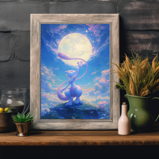 Pokemon Mewtwo Poster