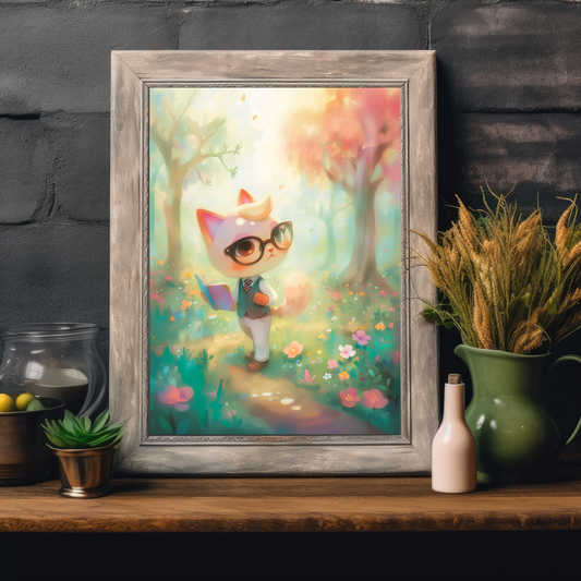 Animal Crossing Raymond Poster