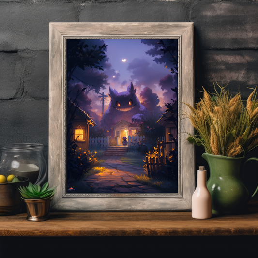 Pokemon Gengar Poster