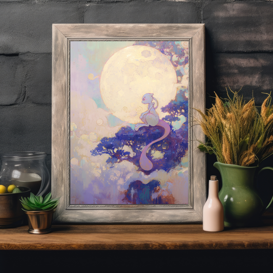 Pokemon Mewtwo Poster