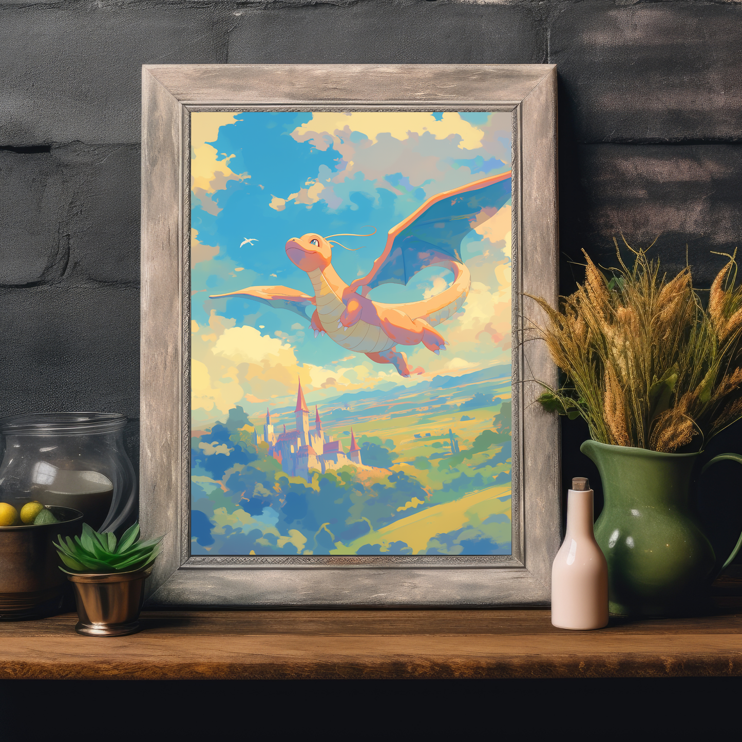 Pokemon Dragonite Poster