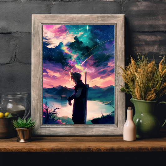 FF VII Cloud Poster