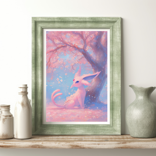 Pokemon Espeon Poster