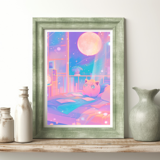 Pokemon Jigglypuff Poster