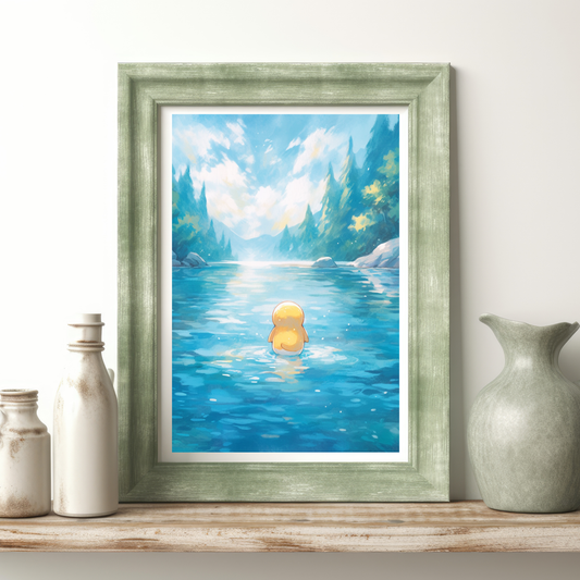 Pokemon Psyduck Poster