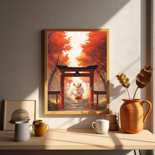 Pokemon Arcanine Poster