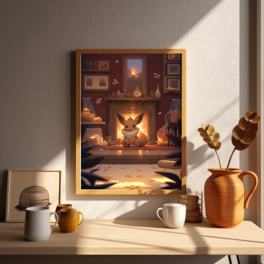 Pokemon Eevee Poster
