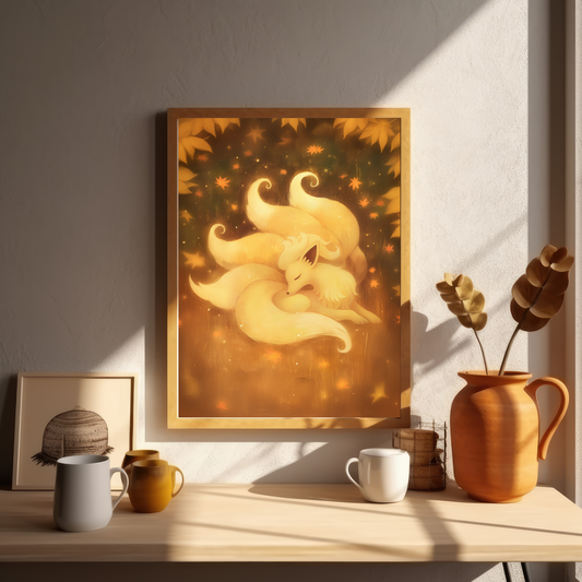 Pokemon Ninetales Poster