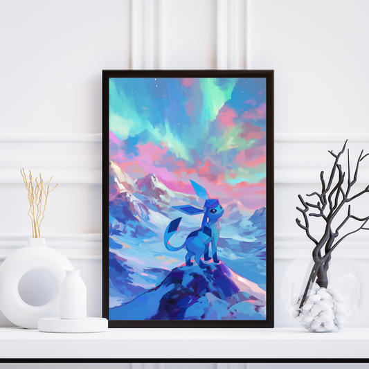 Pokemon Glaceon Poster