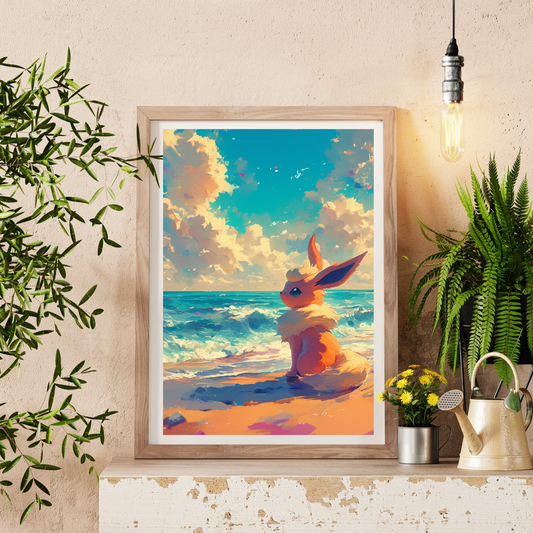 Pokemon Flareon Poster