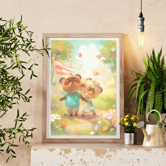 Animal Crossing Tom Nook Poster