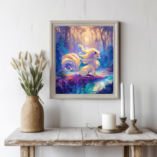 Pokemon Ninetales Poster