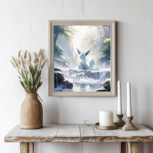 Pokemon Glaceon Poster