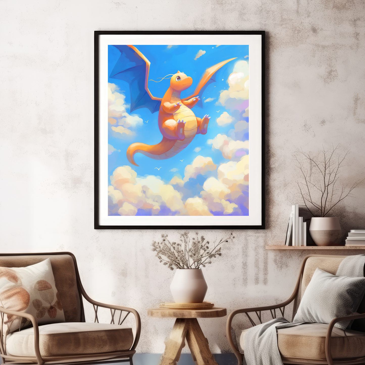 Pokemon Dragonite Poster