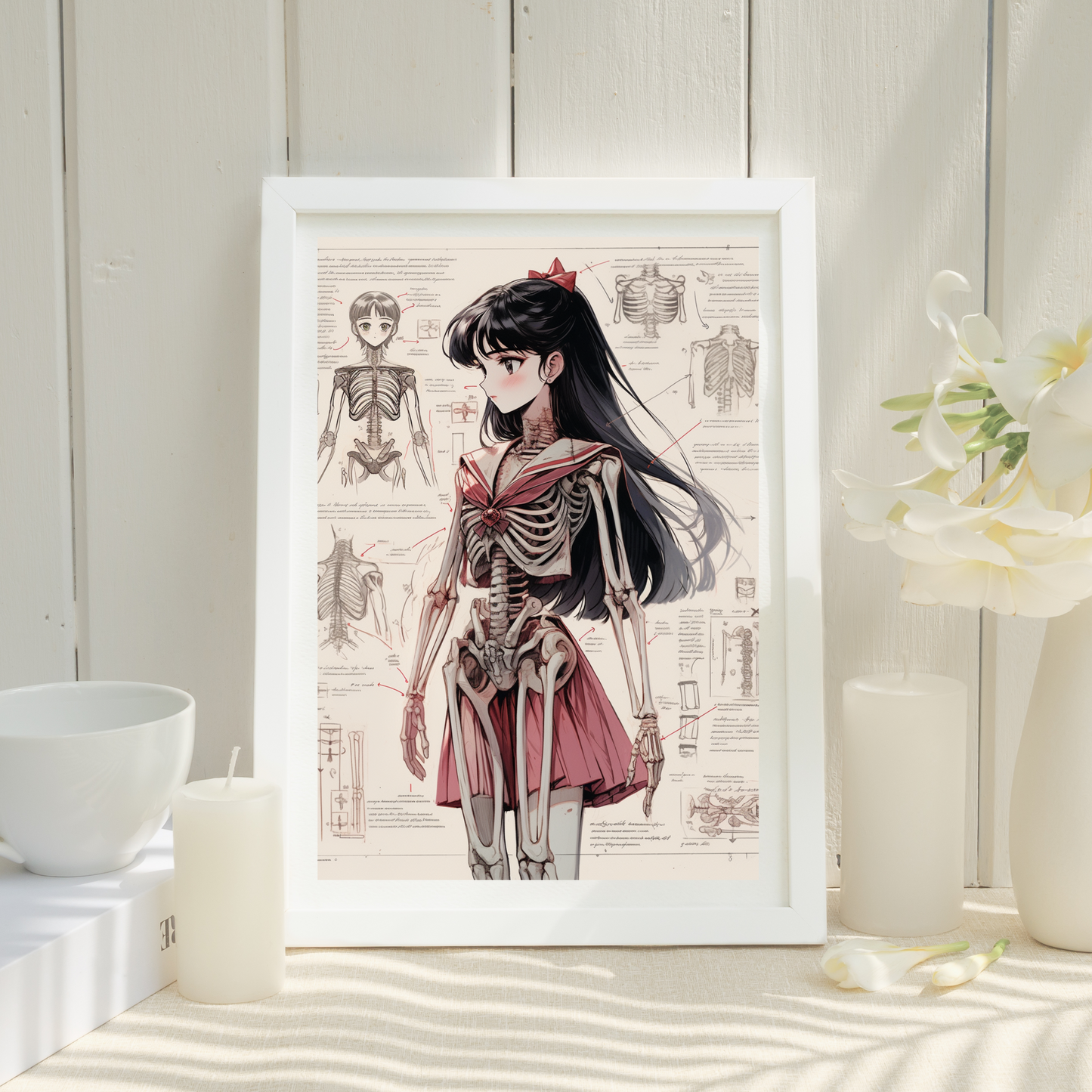 Mars Skeleton Poster