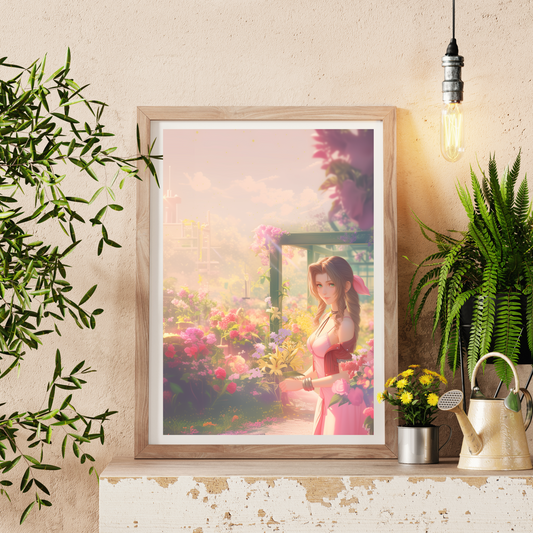 FF VII Aerith Poster