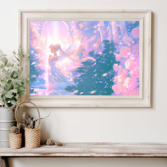 Moon Pastel Poster