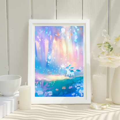 Pokemon Glaceon Poster