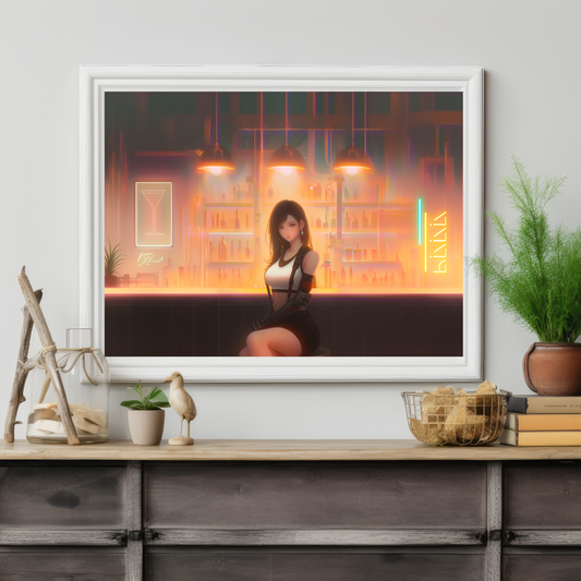 FF VII Tifa Poster