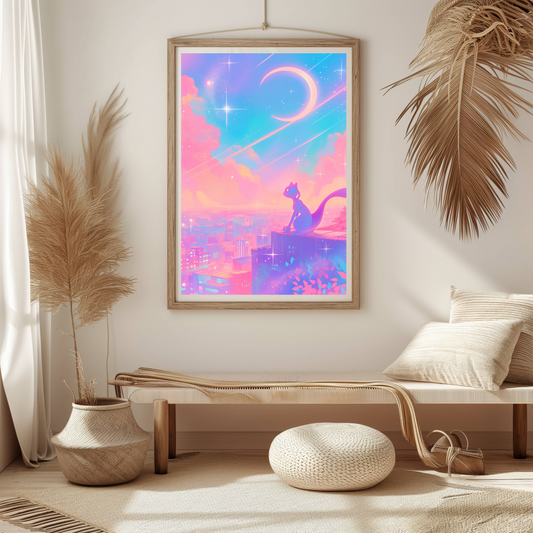 Pokemon Mewtwo Poster