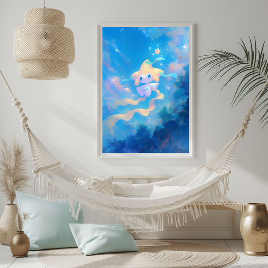 Pokemon Jirachi Poster