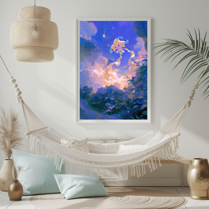 Pokemon Jirachi Poster