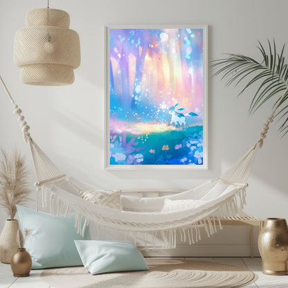Pokemon Glaceon Poster