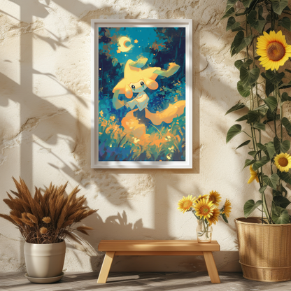 Pokemon Jirachi Poster