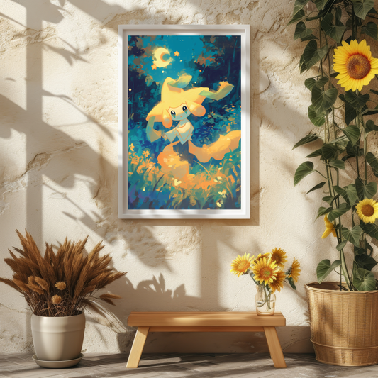 Pokemon Jirachi Poster