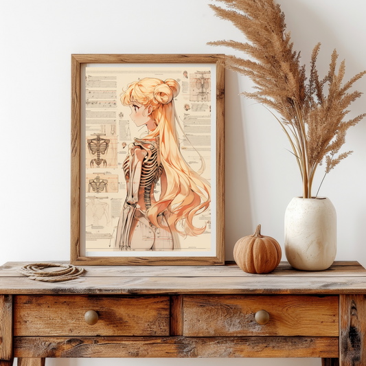 Venus Skeleton Poster