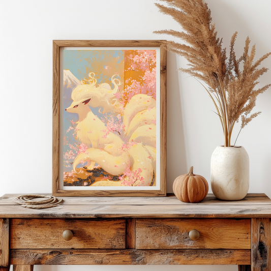 Pokemon Ninetales Poster