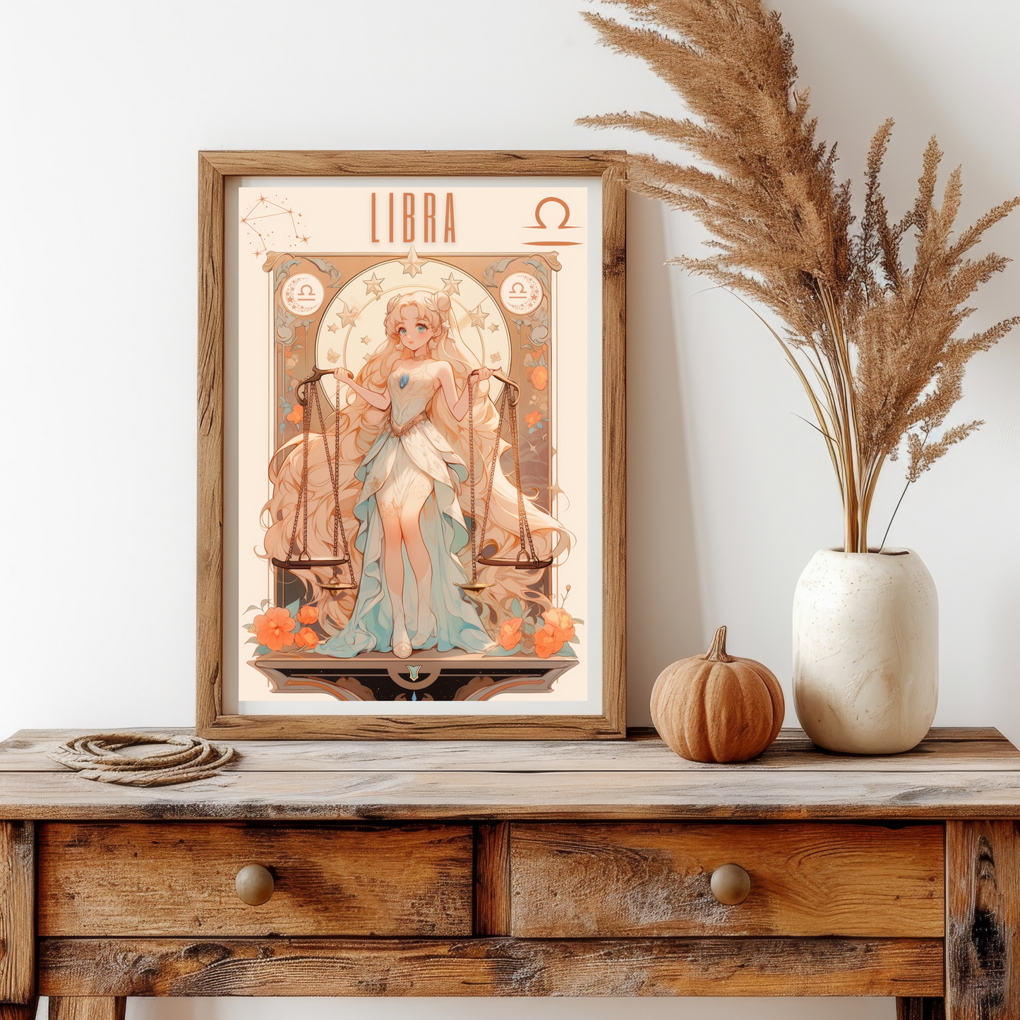Venus Zodiac Sign Libra Poster