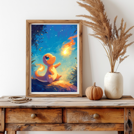 Pokemon Charmander Poster