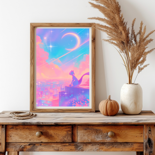 Pokemon Mewtwo Poster