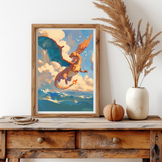 Pokemon Charizard Poster