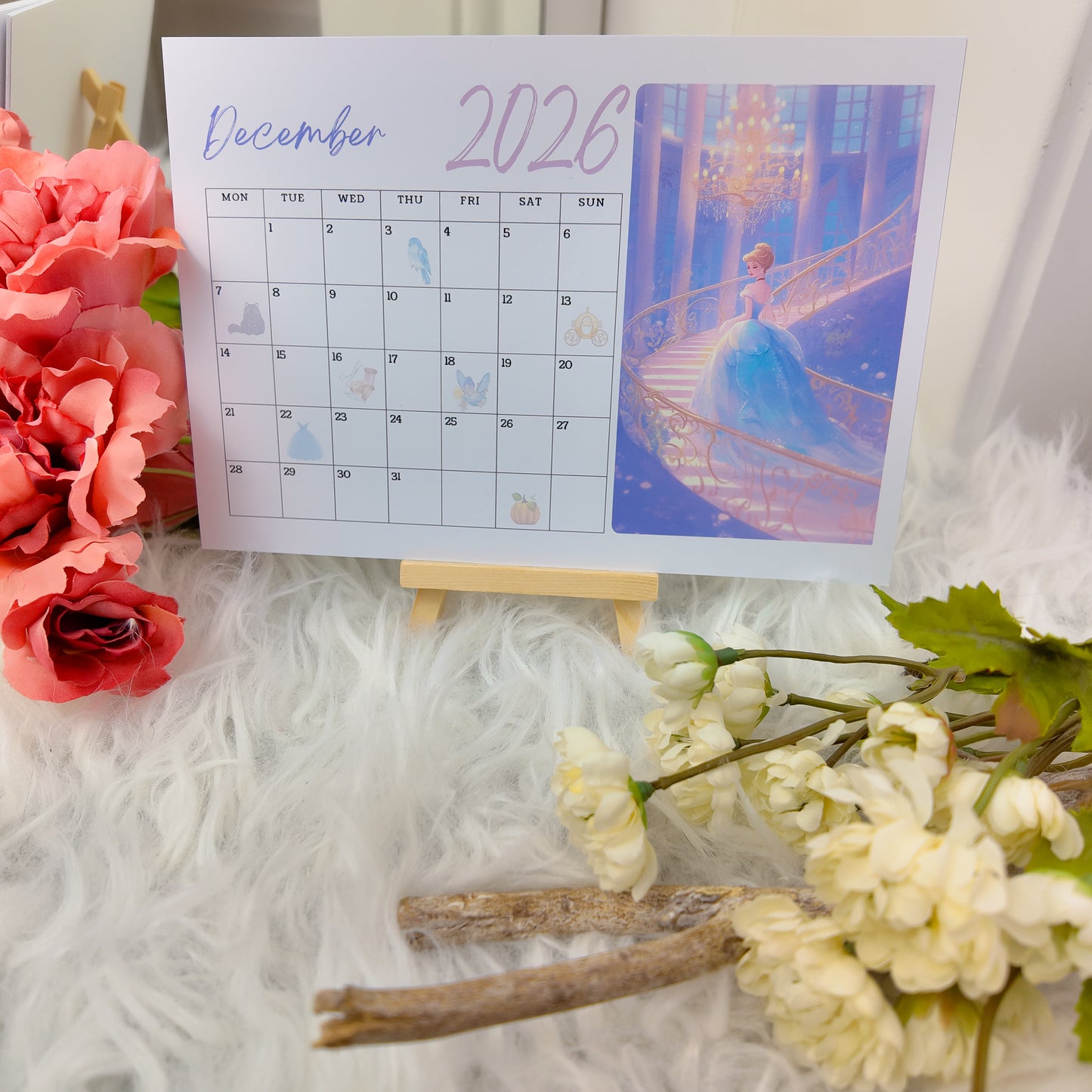Fairy Tale Desk Calendar