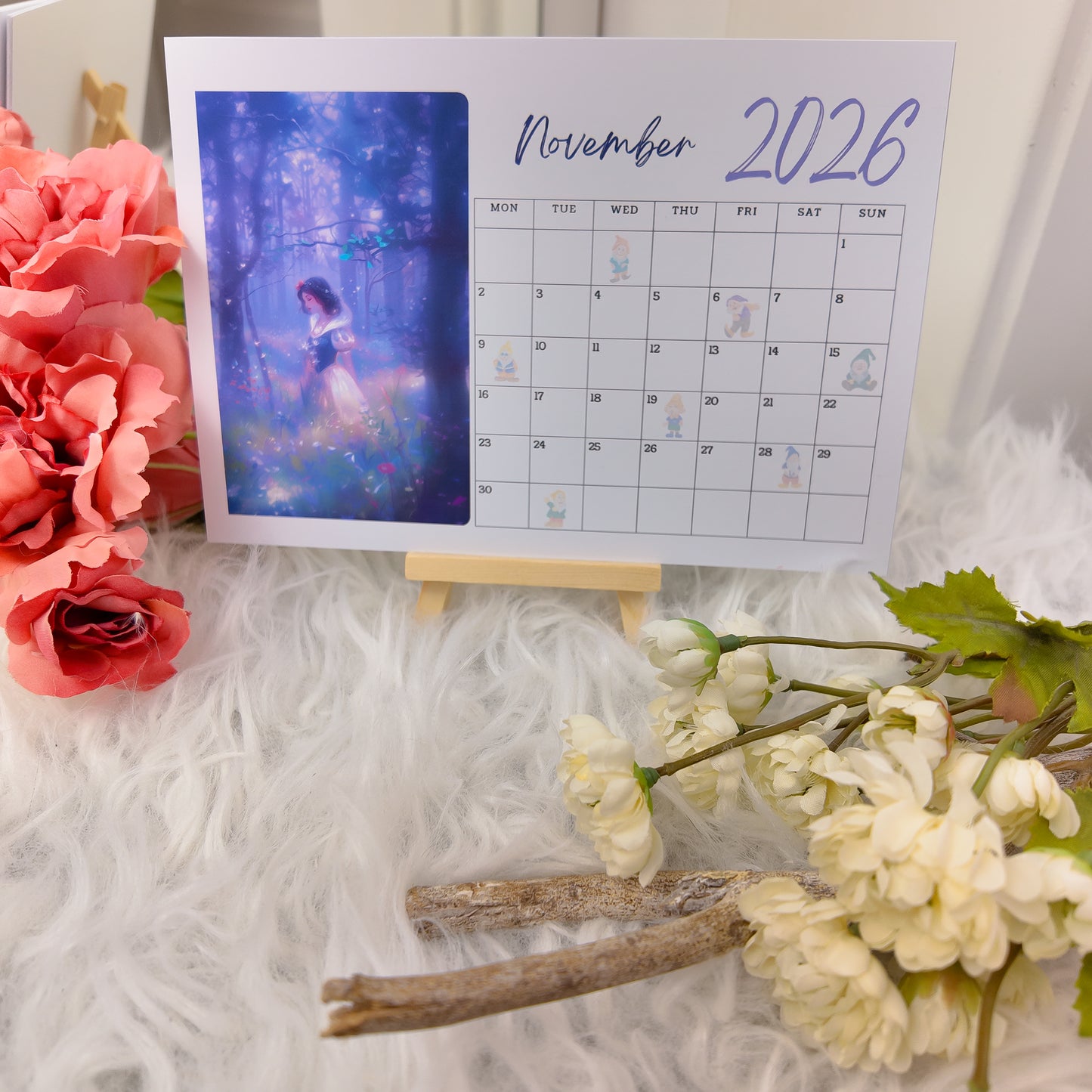 Fairy Tale Desk Calendar