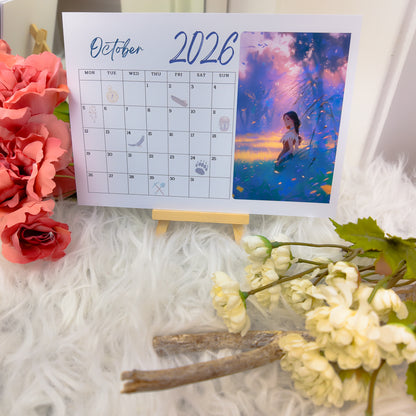 Fairy Tale Desk Calendar