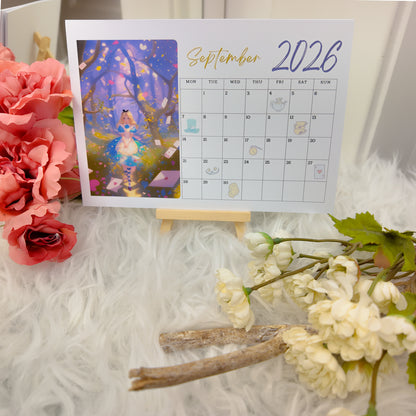 Fairy Tale Desk Calendar