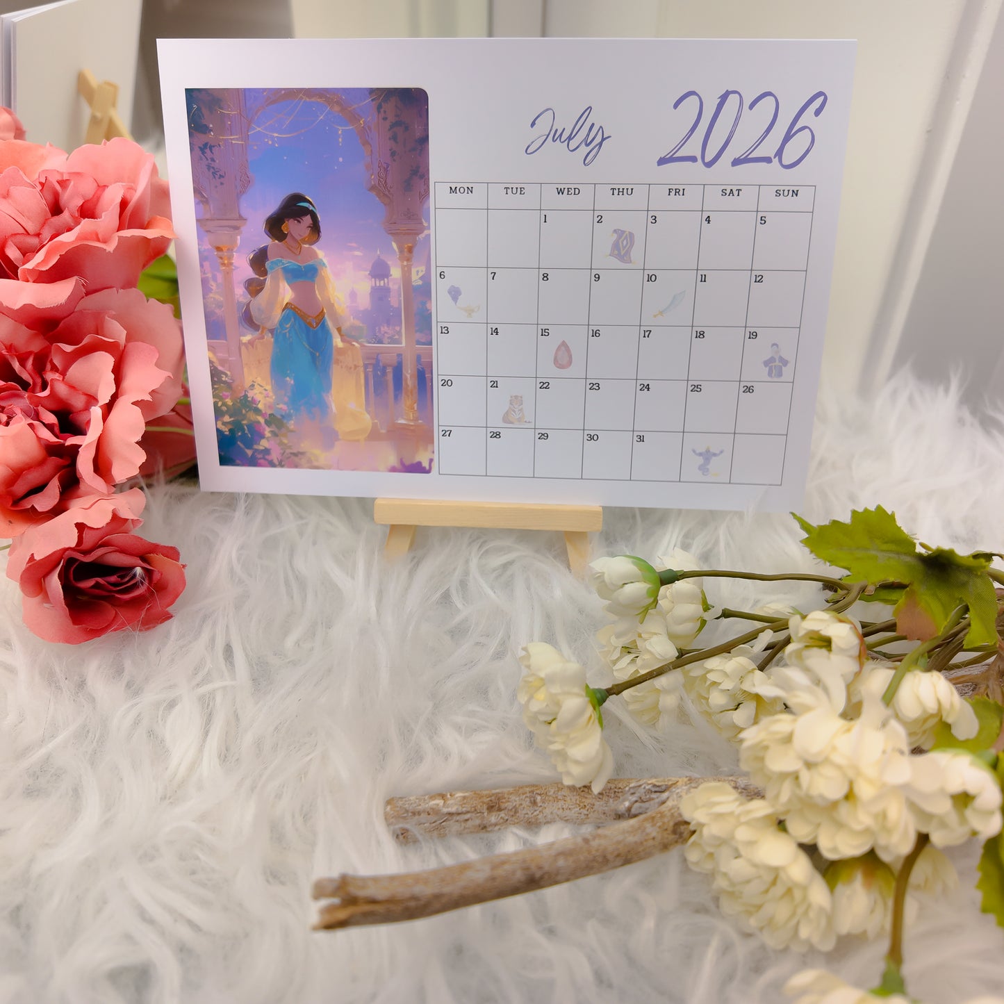 Fairy Tale Desk Calendar