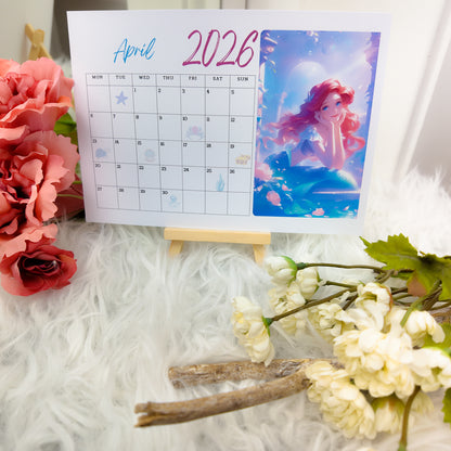 Fairy Tale Desk Calendar