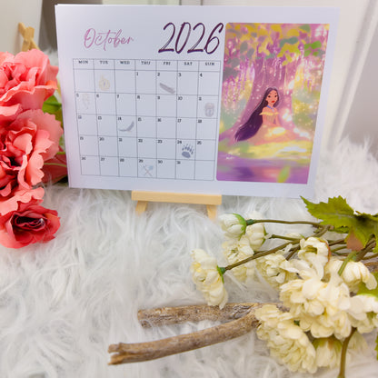 Fairy Tale Desk Calendar