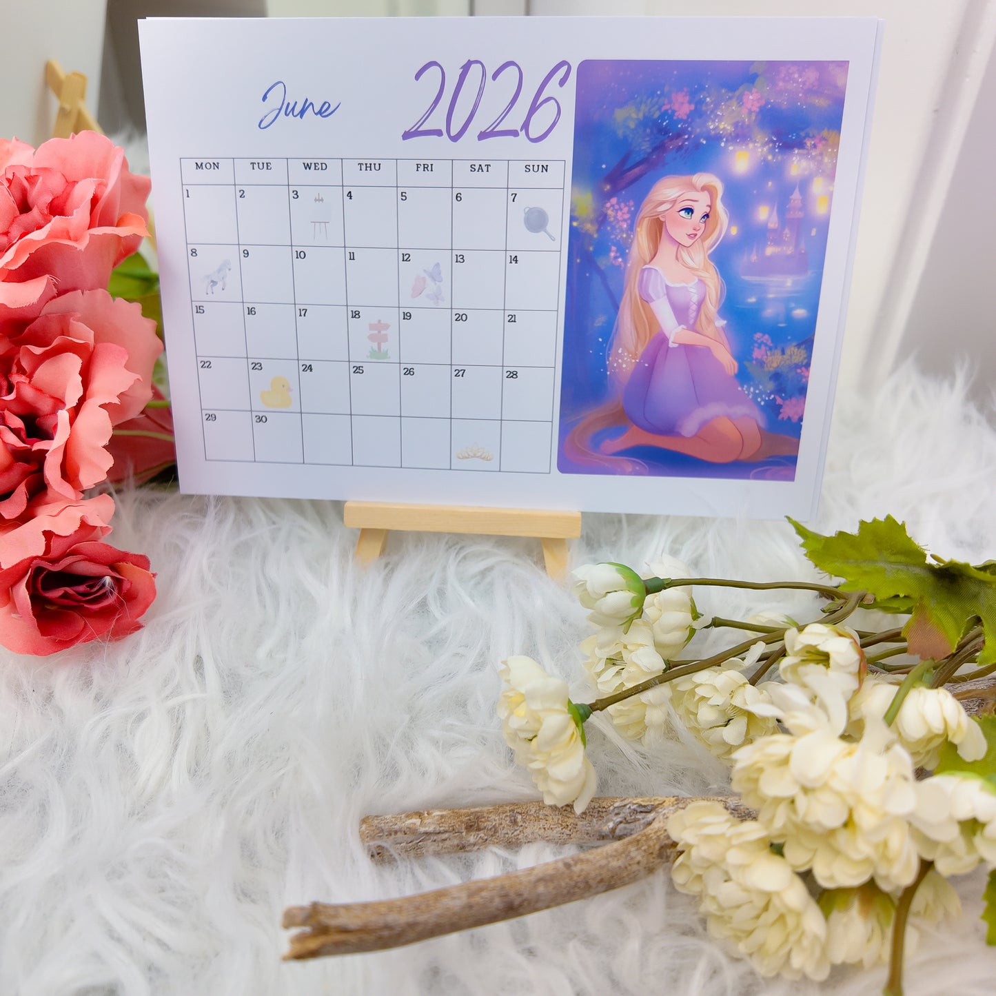 Fairy Tale Desk Calendar