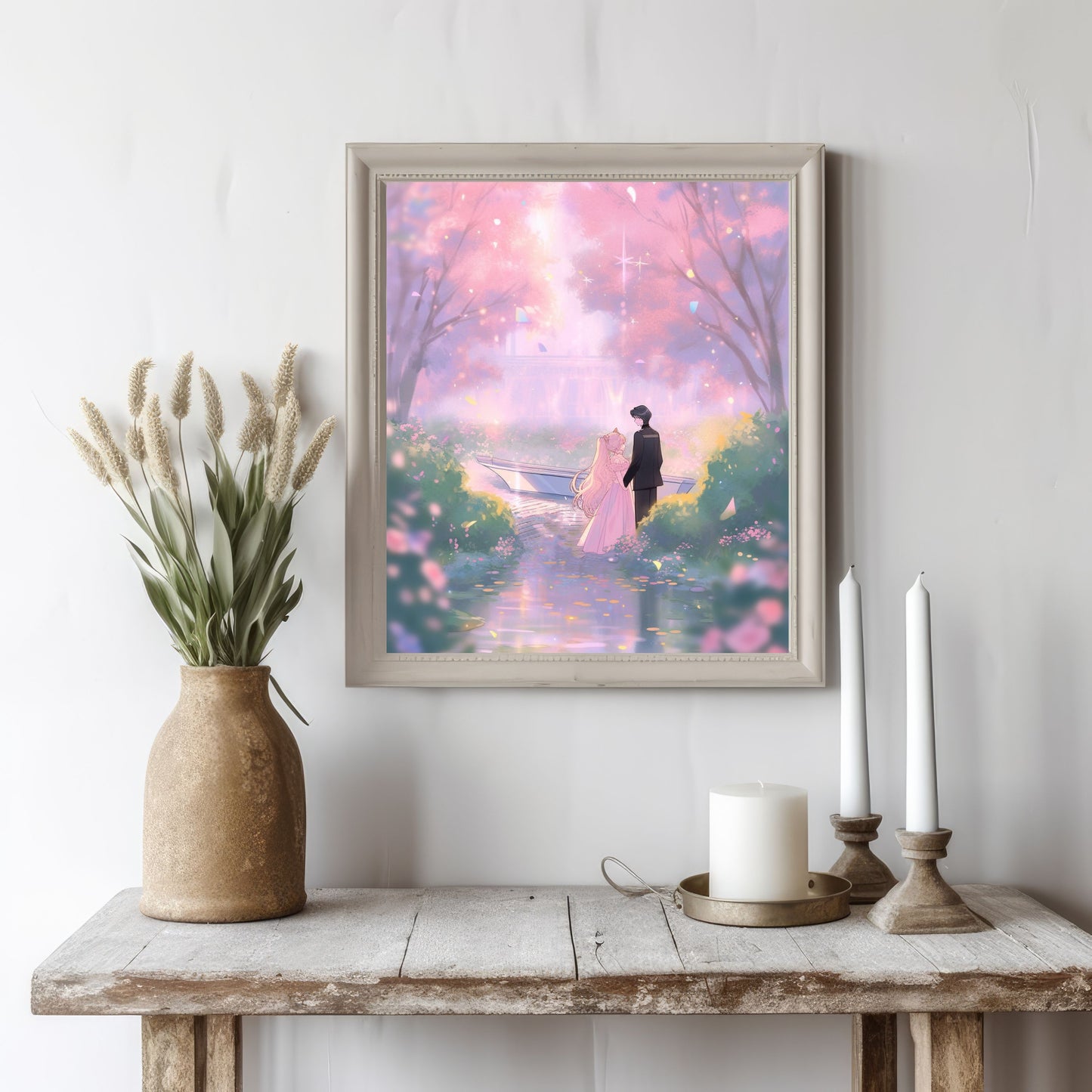 Moon Pastel Poster