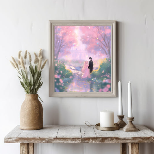 Moon Pastel Poster