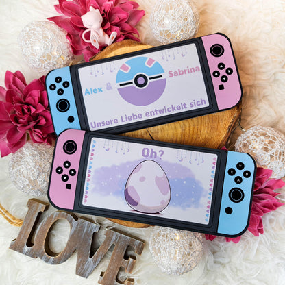Pokemon pregnancy announcement card